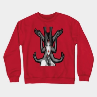 Violet Chachki Halloween design 1 Crewneck Sweatshirt